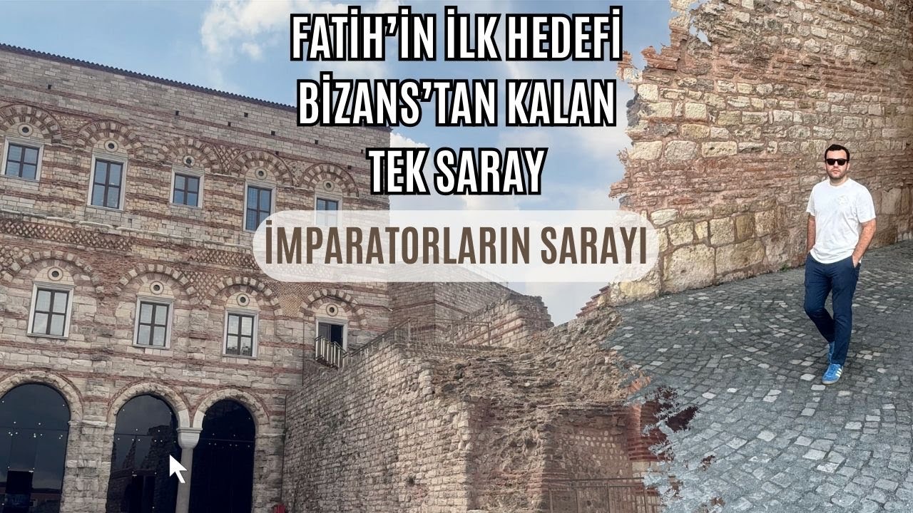 Tekfur Sarayı | Bizans'tan Osmanlı'ya Kalan Son Saray |  Saray Kaşıkçı Elması'nın Bulunduğu Yer Mi?