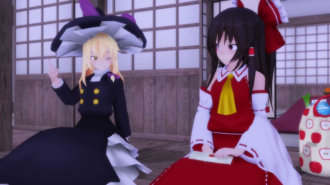 【東方MMD紙芝居】楽園のクリスマス