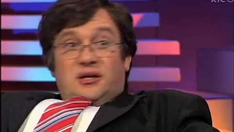 Alan Shortt is Brian Cowen on The Late Late Show