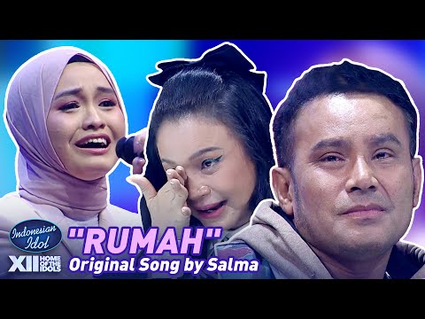 Menyentuh! "RUMAH" Lagu Ciptaan Salma Berhasil Membuat Semua Judges Menangis - Indonesian Idol 2023