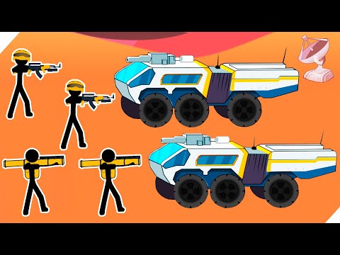 Видео: БИТВА В ПУСТЫНЕ! Stickman World War