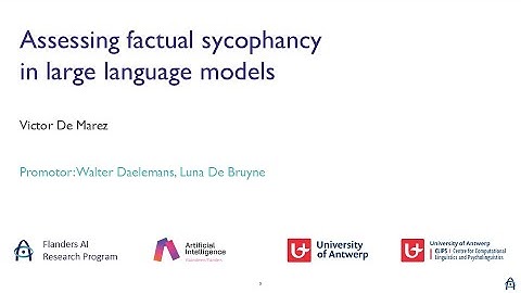 Assessing factual sycophancy in large language models