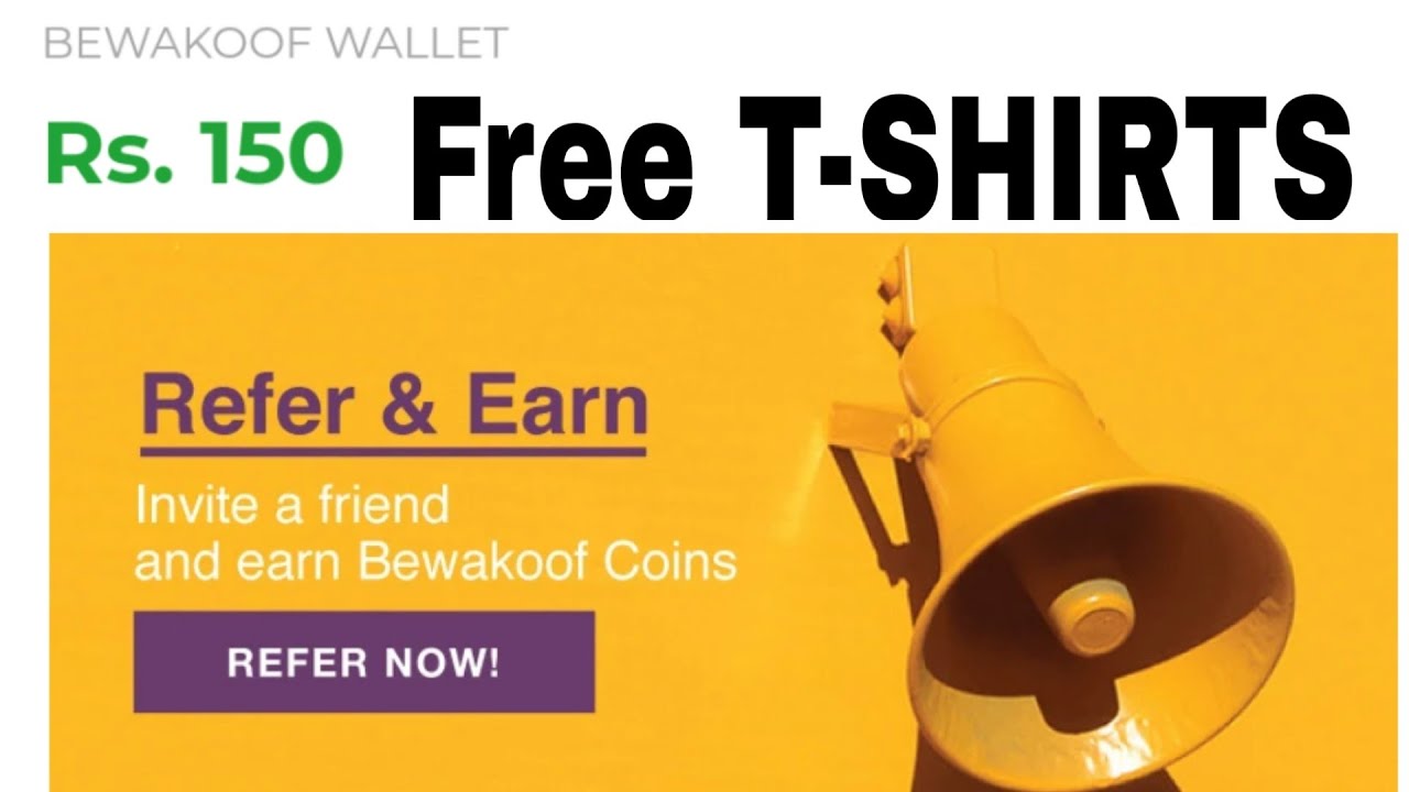 Big Loot Offer From Bewakoof Get Unlimited Rs.150 And Buy Free T- Shirts