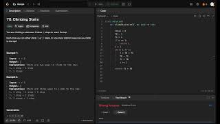 Leetcode 70 - Climbing Stairs - Python