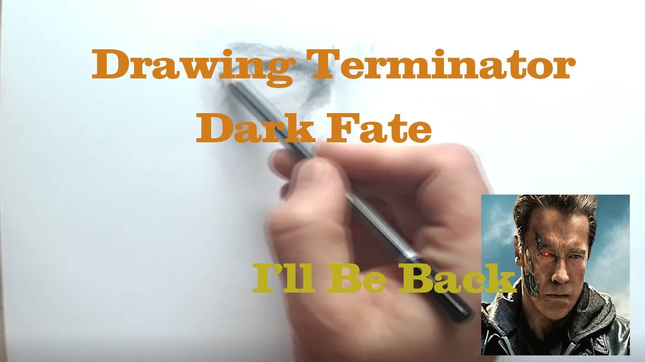 Drawing Terminator Dark Fate