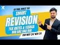 Tax rates  ca final direct tax smart revision 1 for maynov 24  yash khandelwal