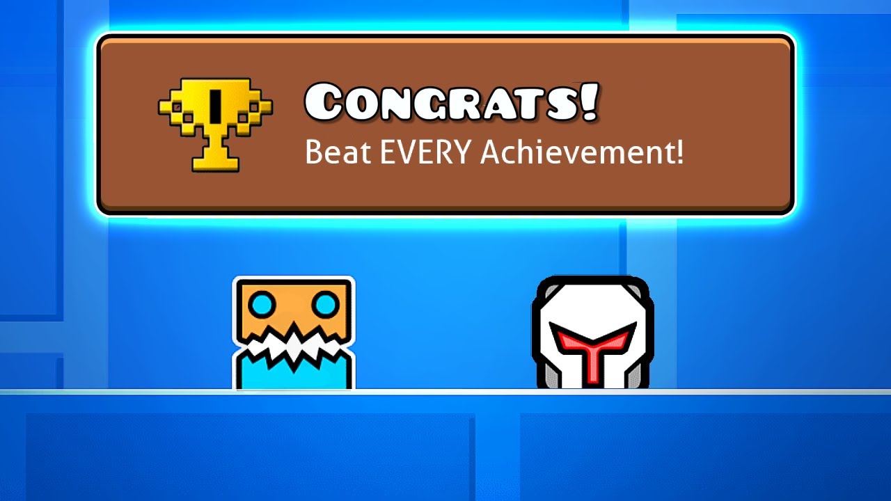 CAN WE BEAT EVERY ACHIEVEMENT IN GEOMETRY DASH??? Day 3 - YouTube