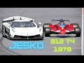 Can Koenigsegg Jesko beat the Ferrari F1 1979 (Gilles Villeneuve)? - Canadian Grand Prix