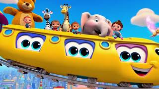 Choo Choo Train Up So High Flying Rhymes | 3D Train Adventure Rhyme | Grace Wise Land rhym @usytboss