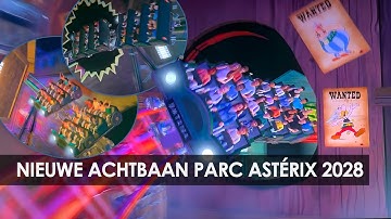Deze nieuwe achtbaan komt naar Parc Astérix: Intamin multi dimension coaster 2028 (Londinium)