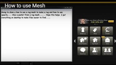 How to use Mesh