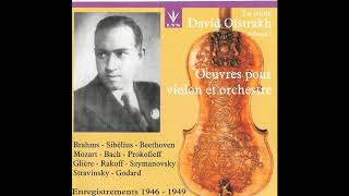 David Oistrakh &amp; Yehudi Menuhin - Concerto for Two Violins in D minor (complete)