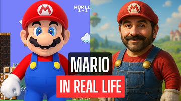 What if Mario characters were in real life?
