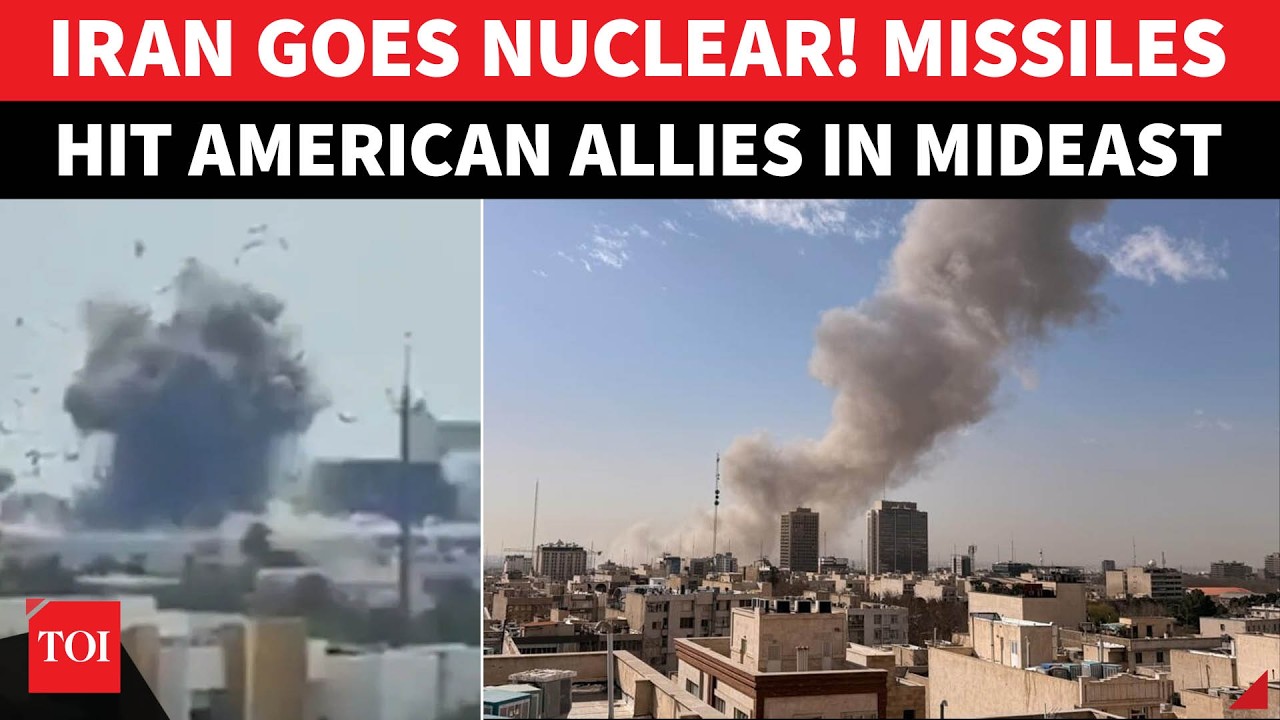 Iran's UNSPARING Revenge: Missiles Target 5 US Bases; Explosions Rock Saudi, UAE, Qatar, Bahrain