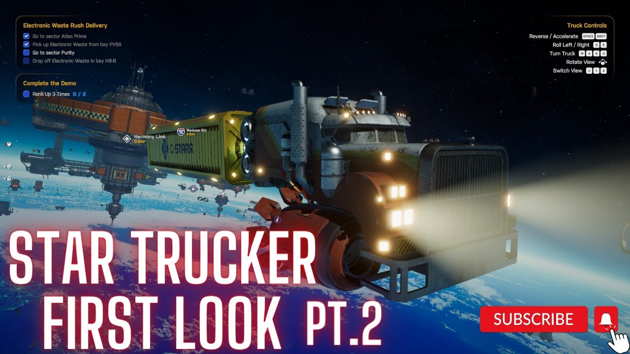 Star Trucker - First Look Pt.2 - I Failed BADLY!!!! - YouTube
