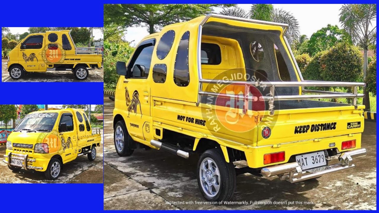 Automatic Transmission Multicab Suzuki Bigeye Loaded Setup - YouTube