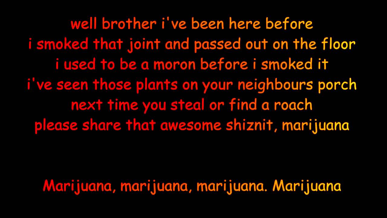 crazycuzns - merijuana song