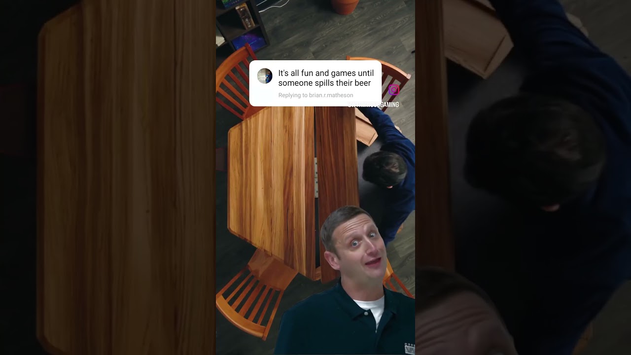 Spill Test on the Modular Gaming Table ✅ No spills allowed on our watch💪