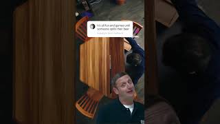 Famous Spill Test on the Modular Gaming Table ✅ No spills allowed on our watch💪 Profile