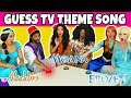 GUESS THE TV THEME SONG CHALLENGE (Aladdin vs Moana vs Frozen Characters)