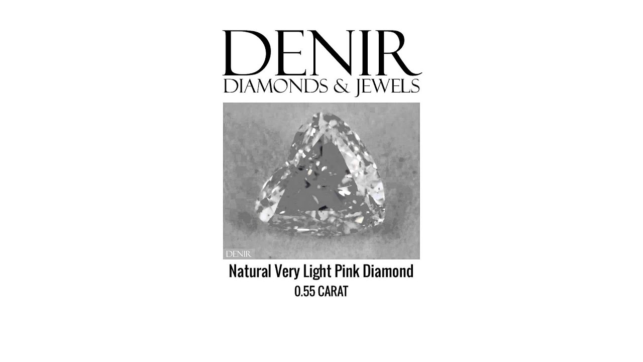 0.55 Carat - Natural Very Light Pink Diamond