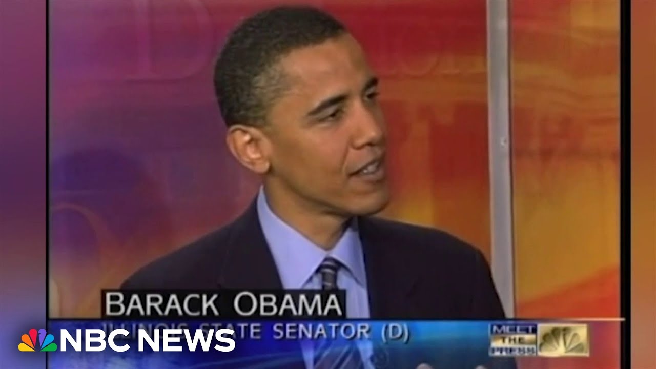 Barack Obama’s first interview on Meet the Press (2004) | NBC News Archives