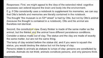 Personal Identity 2 - Animalism