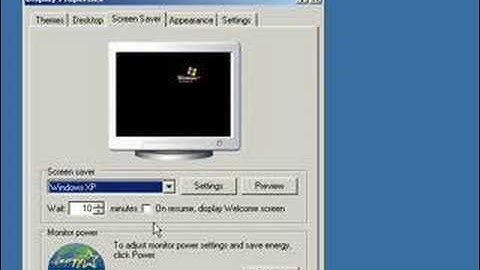 Password on Resume From Standby or Screensaver