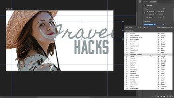 Travel Hacks   Thumbnail Project [Graphic Design Masterclass - Learn GREAT Design 2021]