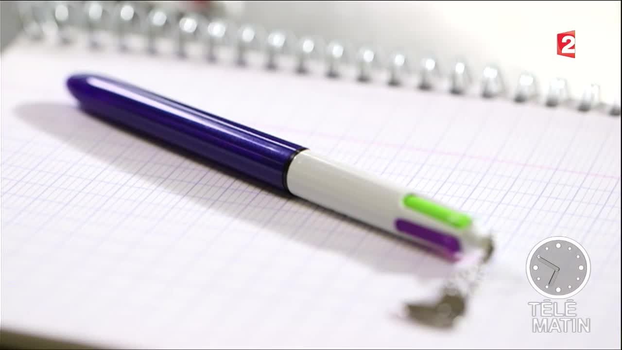 Réparer un stylo 4 couleurs BIC avec critérium 