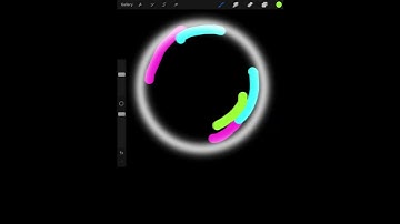 Bubbles 🫧 #tutorial #procreate # shorts #Artistic studio 