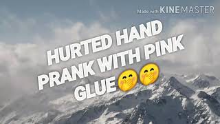 HOW TO MAKE HAND HURTED PRANK WITH ONLY GLUE by LYSON'S LION TECH 72 views 3 years ago 1 minute, 39 seconds