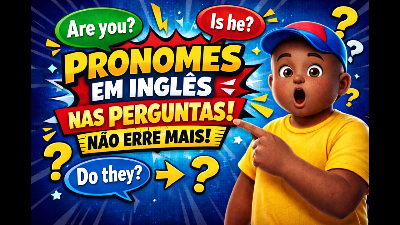 Domine as Perguntas em Inglês Usando Pronomes Corretamente! 🚀