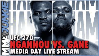 UFC 270: Ngannou vs. Gane Media Day Live Stream