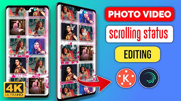 Photo Video Scrolling FullScreen HD Status Video Editing | Alightmotion Hindi Tutorial | HK Monitor