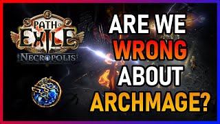 [PoE 3.24] Archmage Wording is Ambiguous | Mana Stacking MIGHT Be Harder Than Expected | Necropolis