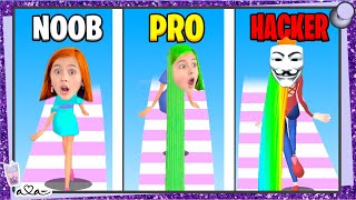 Schaffe Ich Noob Vs Pro Vs Hacker In Der Hair Challenge App? Alles Ava Gaming