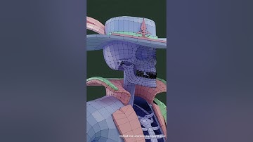 Render subdivision modifier wireframe in Blender with Geometry Nodes #shorts