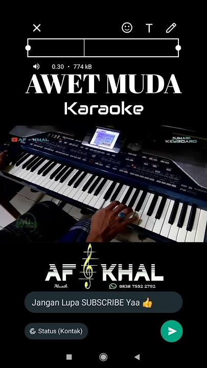 Rhoma Irama (awet muda) #jumariafkhal #jumarikeyboard
