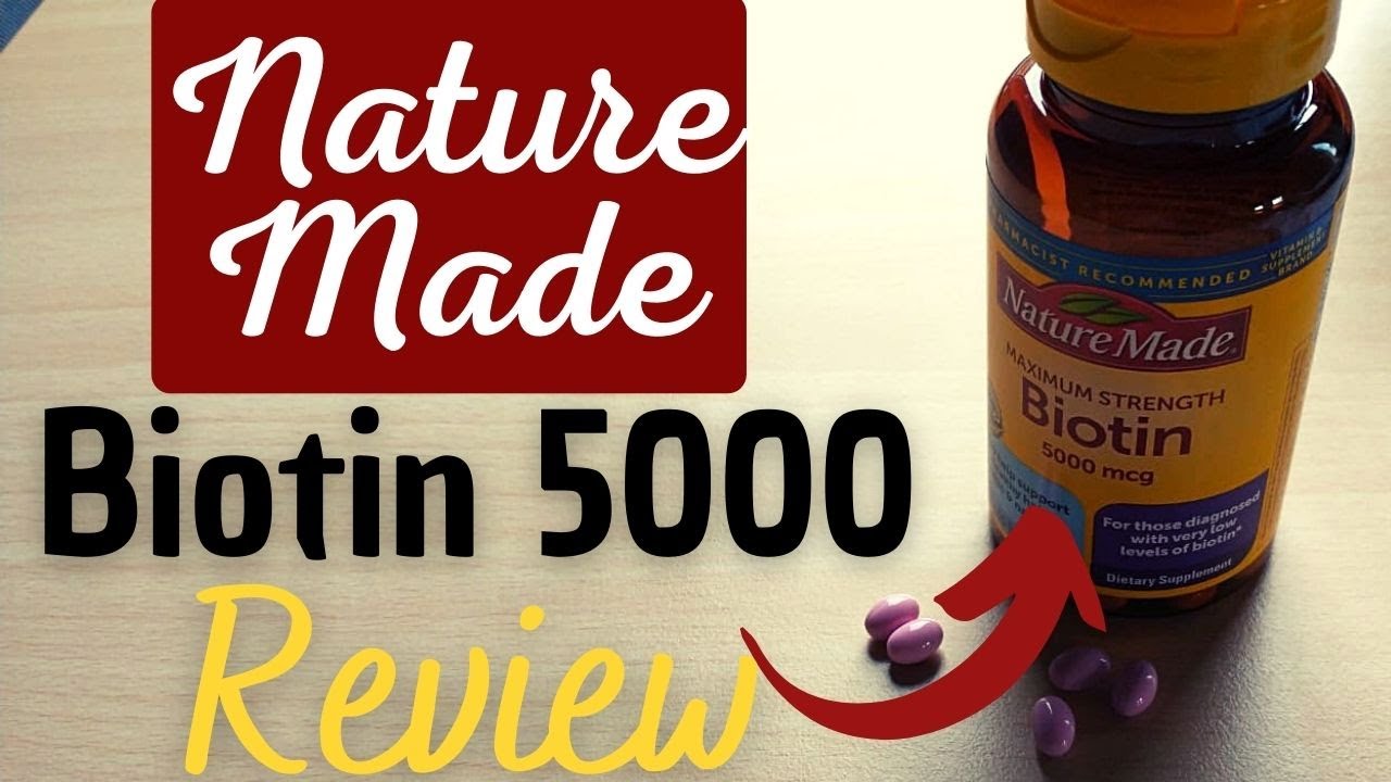 Nature Made Biotin 5000 MCG Reviews