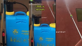 Jawan igpm manual sprayer machine
