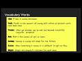 Vocabulary Learning Quiz
