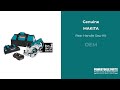 XSR01PT - Makita XSR01PT 18V X2 (36V) LXT Brushless Rear Handle Saw Kit - Makita Original Part