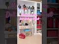 Make your very own Barbie Walk-in Closet #DIY #barbie #barbiedreamhouse #dolls
