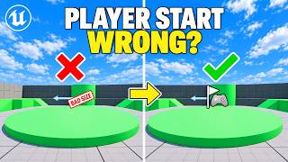 UE5 Player Start Shows BADsize Here’s the Fix