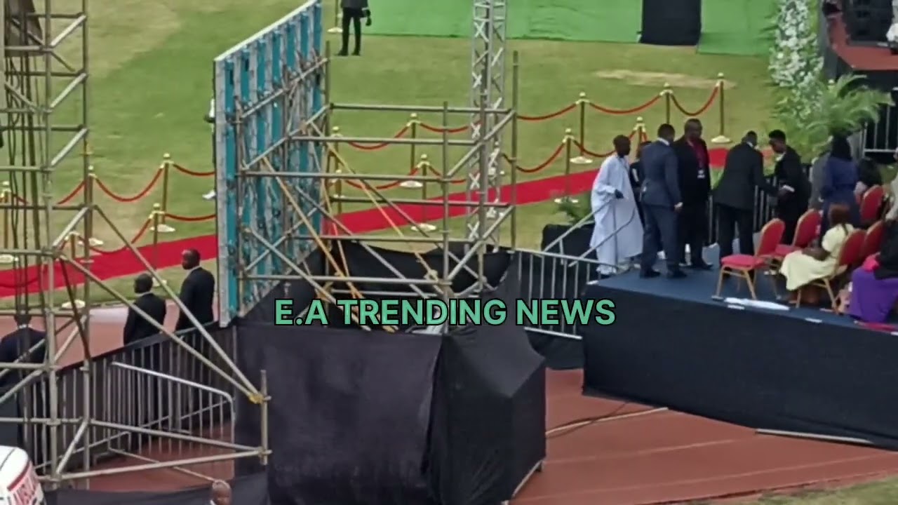 PASTOR EZEKIEL RECEIVED BY BENNY HINN AT NYAYO STADIUM CRUSADE
