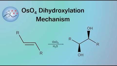 OsO4 (Osmium Tetroxide) Dihydroxylation Mechanism | Organic Chemistry