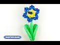 Цветок из воздушных шаров для моделирования / Flower of balloons