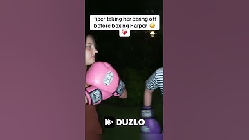 Piper Rockelle Got Serious While Boxing Harper... 🥊