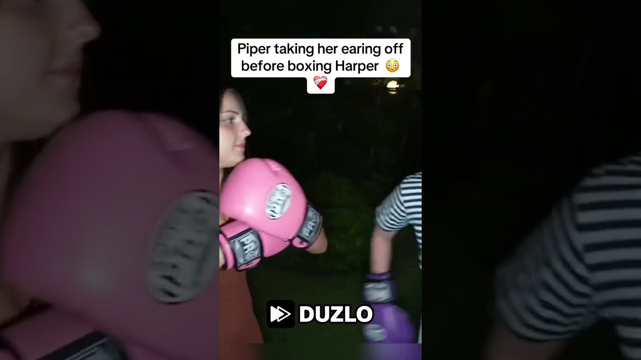 Piper Rockelle Got Serious While Boxing Harper... 🥊